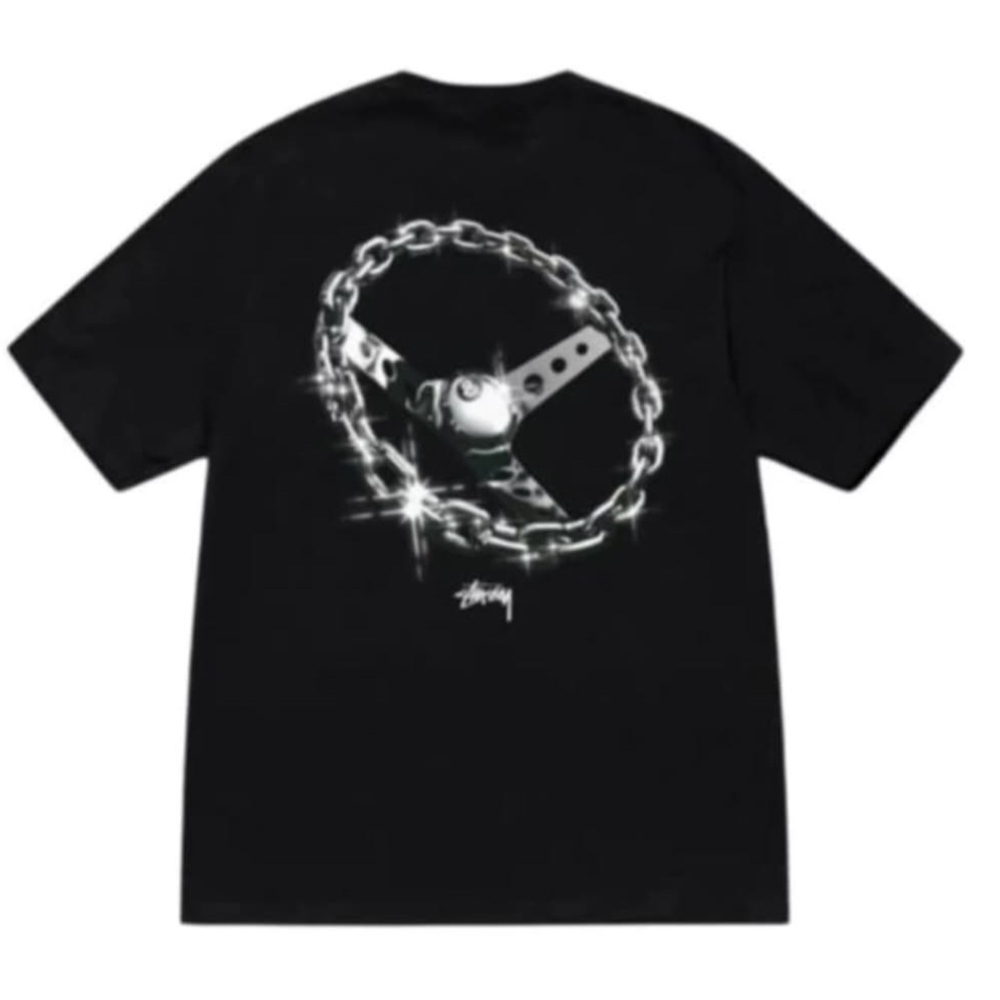 Stussy Chain Link Tshirt Black